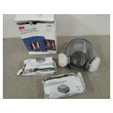 3M full facepiece size medium, with extra filters