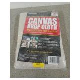 New in package 6x9 ft canvas drop cloth
