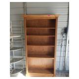 Wooden shelf with three adjustable shelves 86 a