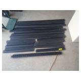 Five tier adjustable metal shelving 72x48x24