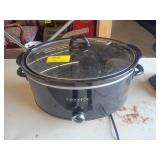 Large crock pot works