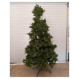 8 ft spruce prelit Christmas tree, untested