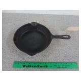 Jones #5 cast iron skillet