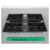FIC? PIE? metal four strap bread loaf baking pan