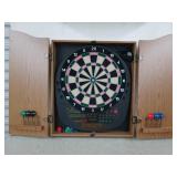 Halex dart board, 29x23 in, electronics portion