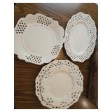 For ceramic white decorative plates