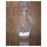 11' Leaded crystal decanter