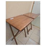 2 Oak TV trays