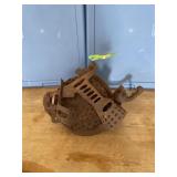 Cast iron corn sheller