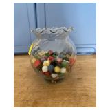 Lot of old marbles