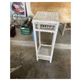 Wicker plant stand 30 x 10 x 10