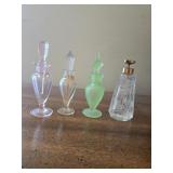 For frosted and etched glass perfume bottles