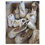 Vintage leather children's shoes