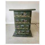Four drawer whatnot box 8 x6 x8'