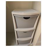 3 Sterilite three drawer plastic organizer 38x