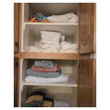 Lots of bath towels and washcloths