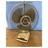 Three-speed electric fan works