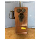 Oak Wall telephone 18x9x9