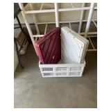 3  Collectible baskets 10x21 x14