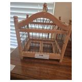 Wood/metal bird Birdcage 12x12x12