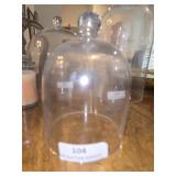 8'x5.5' Heavy glass Dome