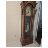 Ridgeway oak grandfather clock 80 x 24x 14