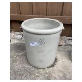 #6 Red Red red Red Wing crock 12.5 x 15 round