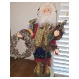 17' Santa on a stand
