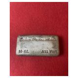 Jackson metals 10 oz 999 fine silver bar