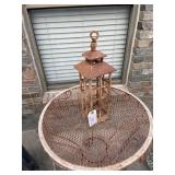 Metal candle holder 17 x5x5