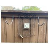 22 Plant hangers and a wall plaque 20 in x 16 in