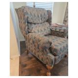 Occasional chair-reclines- oak ball & claw