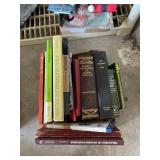 Box of miscellaneous books and bibles
