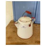 Porcelain coffee pot 10 in 10 in x 9 in