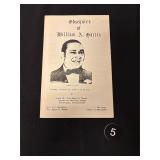 Obsequies of William A. Harris, Funeral Program