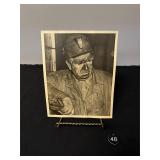 1952 John Lewis, Mine Explosion Photo Illinois