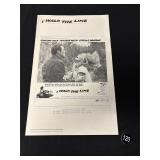 1970 I Walk the Line Movie Pressbook