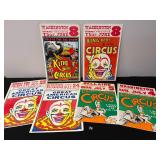 6 Vintage Washington Co, PA Circus Posters