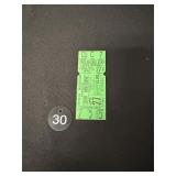 1961 Louis Armstrong Concert Ticket Pittsburgh, PA