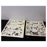 10 Original Art "The Saint" Comic by Bob Lubbers