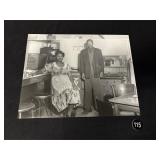 Man & Woman in Restaurant near Jukebox Photograph
