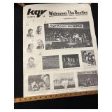 1964 Beatles Promo Poster
