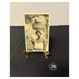 Vintage Market Woman Post Card