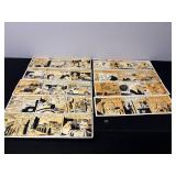 Original Comic Art "The Saint" Daily Strips