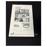 1969 Pendulum Movie Pressbook