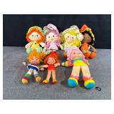 Rainbow Brite & Strawberry Shortcake Plush Dolls