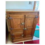 Antique Oak Icebox