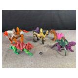 5 1980s Masters of The Universe Action Figures