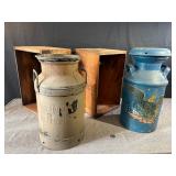 Milk Cans & Crates
