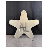 Aluminum Allegheny Ludlum Aluminum Sign